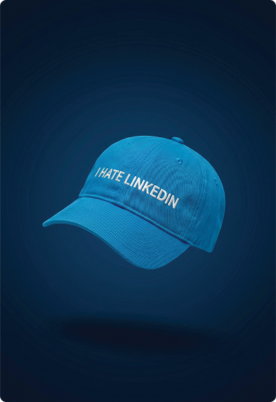 I Hate LinkedIn Cap