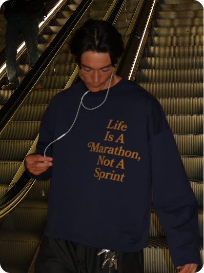 Life Is A Marathon Long Sleeve